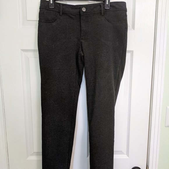 FADED GLORY GRAY GREY SKINNY PANTS SIZE 14A - Picture 1 of 8
